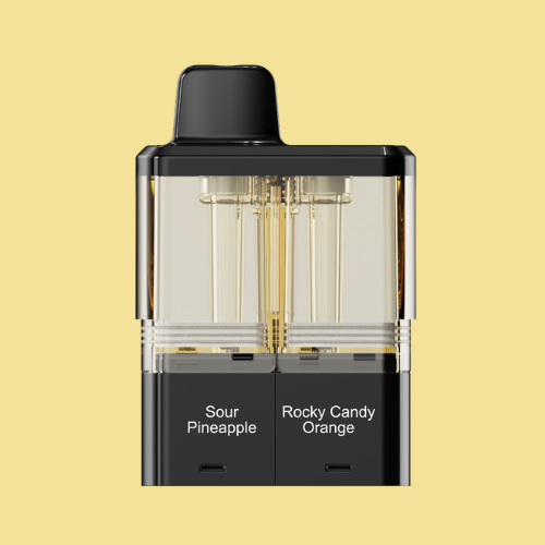 Crystal Prime Twist 40k Pods - Sour Pineapple/Rocky Candy Orange