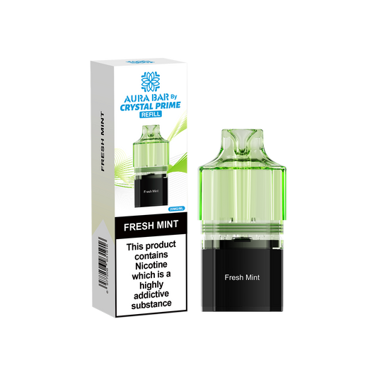 Crystal Prime 10000 Pods - Fresh Mint