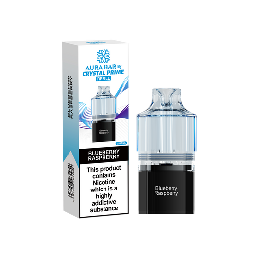 Crystal Prime 10000 Pods - Blueberry Raspberry