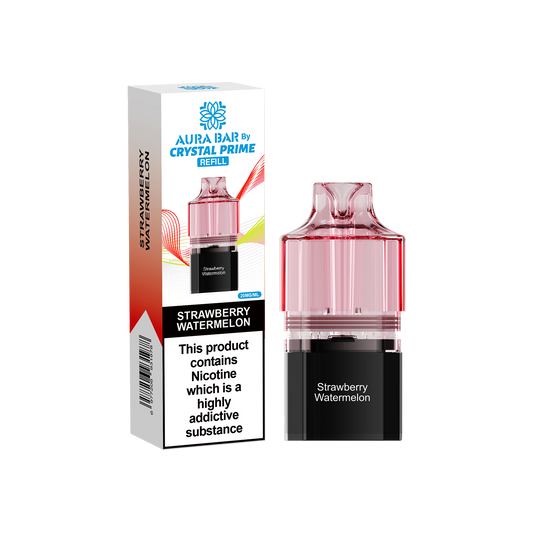 Crystal Prime 10000 Pods - Strawberry Watermelon