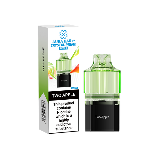 Crystal Prime 10000 Pods - Two Apple