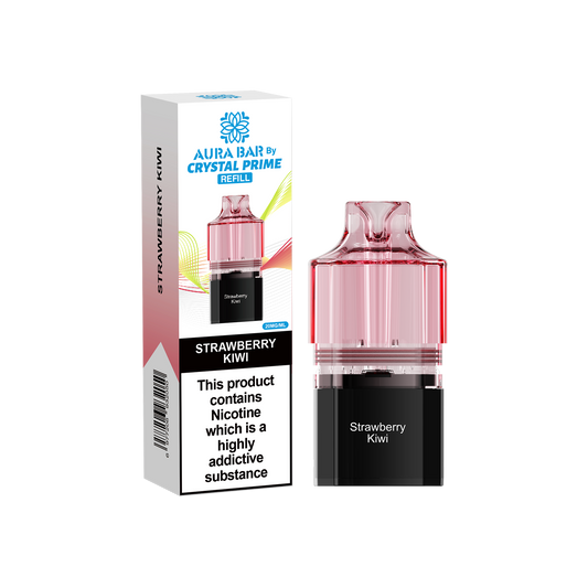 Crystal Prime 10000 Pods - Strawberry Kiwi
