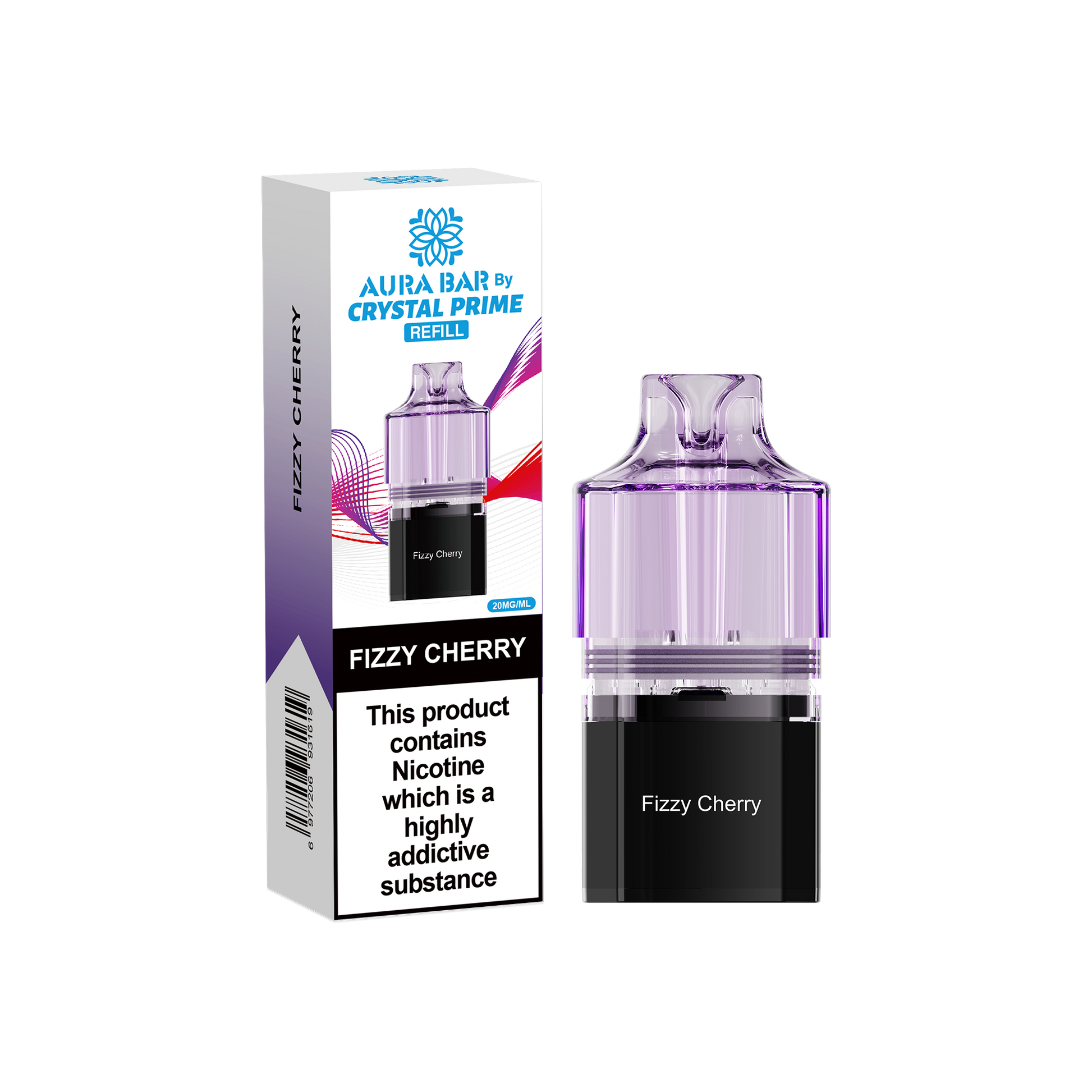 Crystal Prime 10000 Pods - Fizzy Cherry