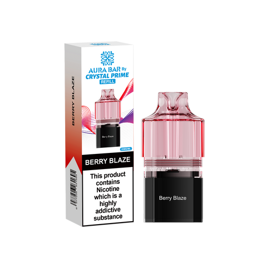 Crystal Prime 10000 Pods - Berry Blaze