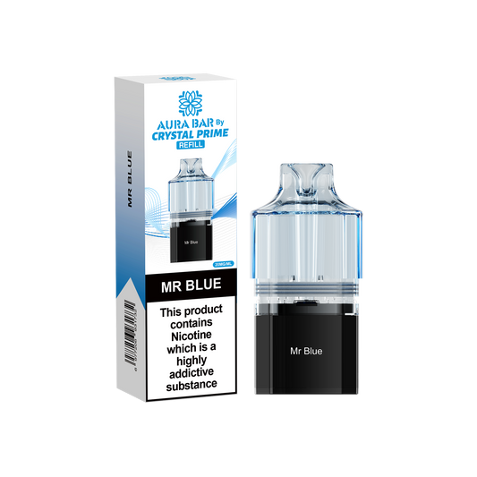 Crystal Prime 10000 Pods - Mr Blue